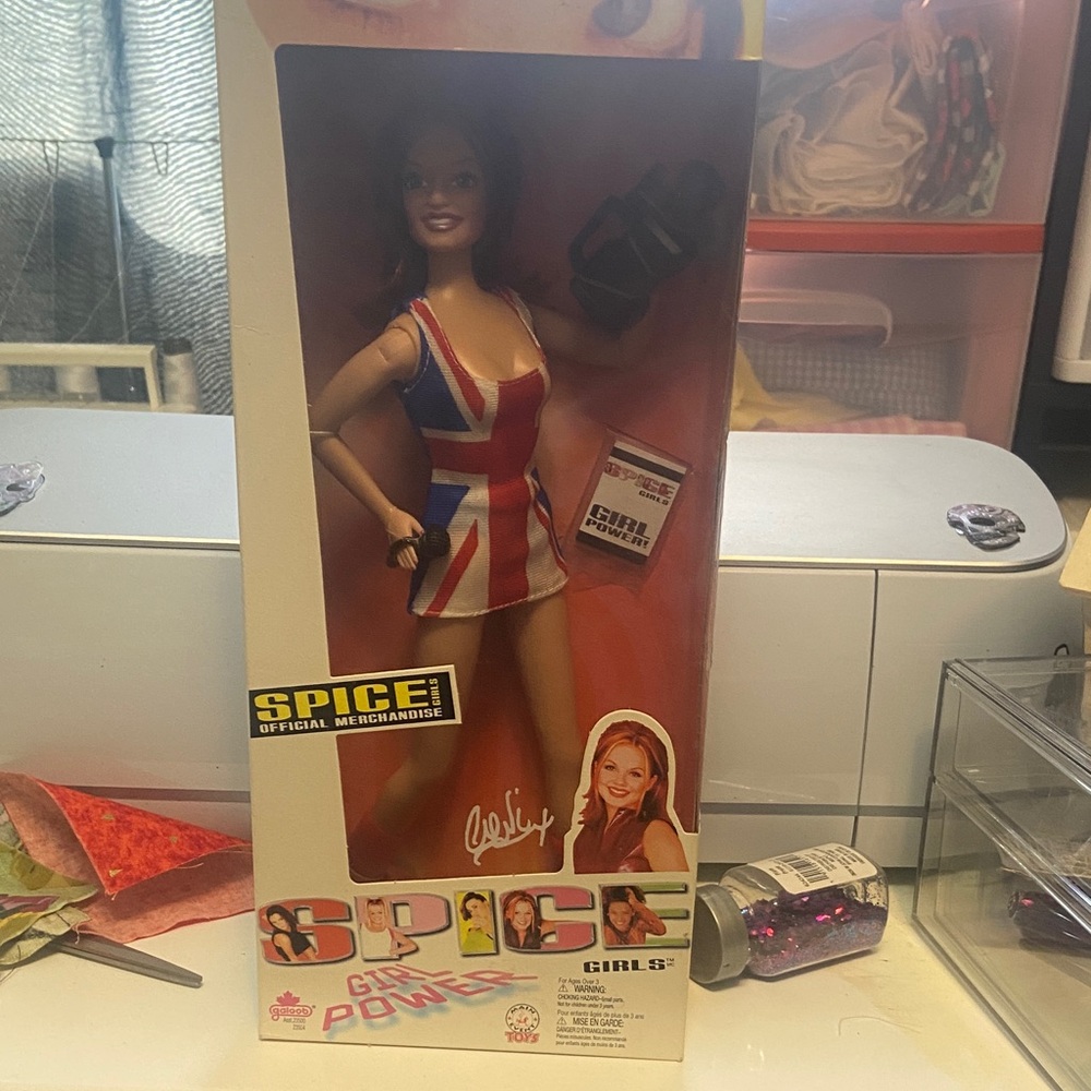 Ice Brand Doll with Union Jack Dress